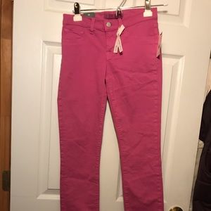 NWT J Brand size 25 fuchsia jeans
